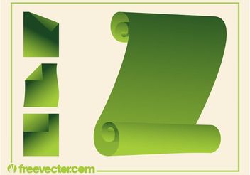 Paper Sheets Set - Kostenloses vector #159139